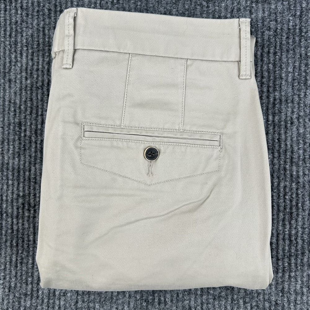New Perk Feel Good Chinos Khaki Men's 32x34 Stretch Slim Fit Stretch Casual Work